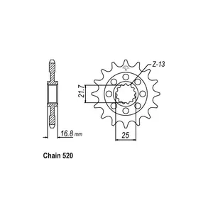 JT Sprockets JT Front Sprocket 1373.17