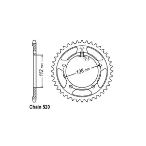 JT Sprockets JT rear sprocket 1316.39