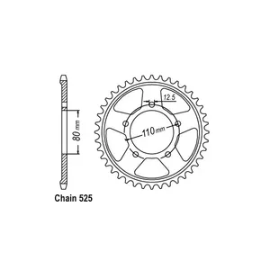 JT Sprockets JT rear sprocket 1331.42