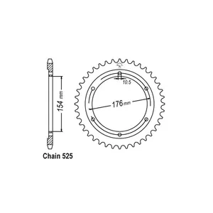 JT Sprockets JT rear sprocket 1346.43