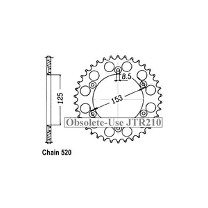 JT Sprockets JT rear sprocket 301.45