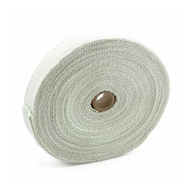 MCS Exhaust insulating wrap. 1" wide white - 597521