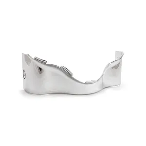 MCS Lower outer batwing fairing trim skirt. Chrome