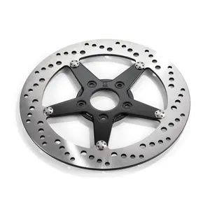 Kustom Tech K-Tech drilled brake rotor stainless steel 11,5"