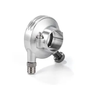 Kustom Tech K-Tech 1" Deluxe throttle housing. Satin aluminum