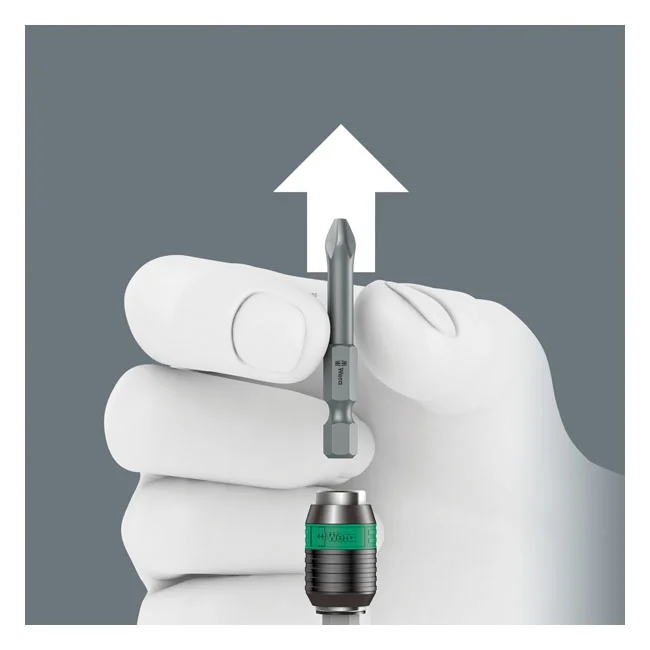 Wera Kraftform 1/4" bit holding Turbo bit driver handle