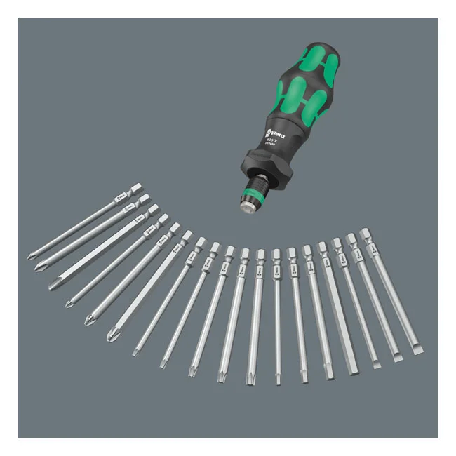 Wera Kraftform kompakt turbo 1. 19-pc bit set