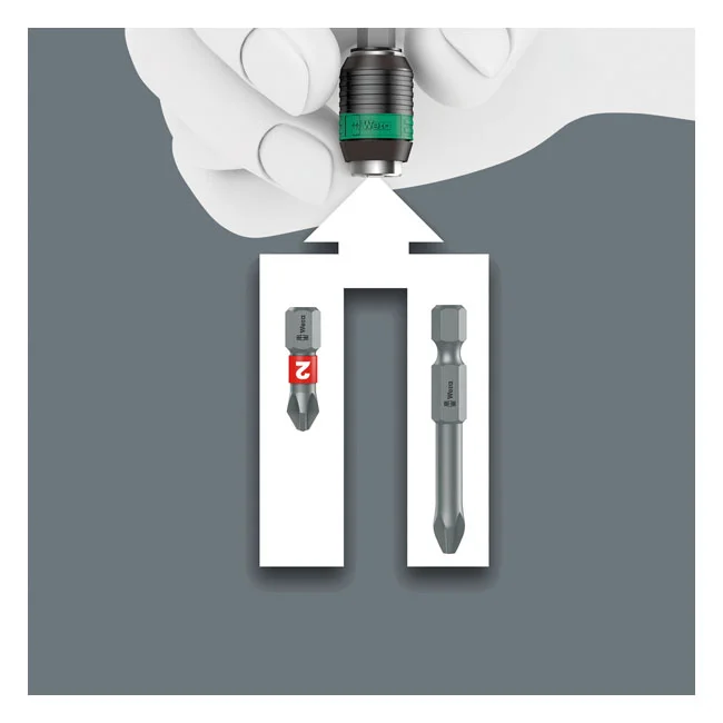 Wera Kraftform kompakt turbo 1. 19-pc bit set