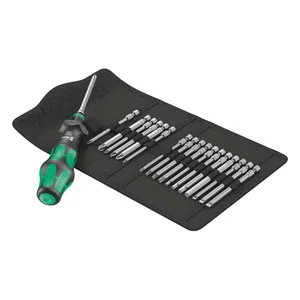 Wera Wera, Kraftform kompakt turbo 1. 19-pc bit set