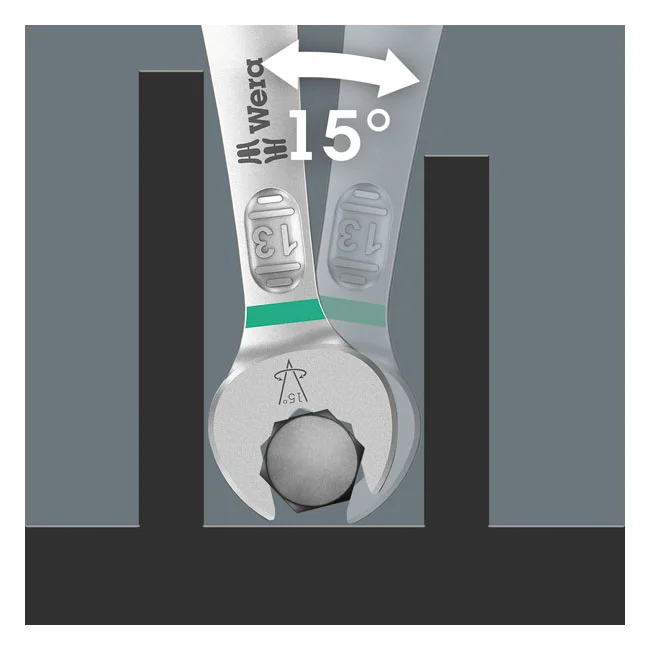 Wera Wrench open/ box end 1/2" Joker 6003 series