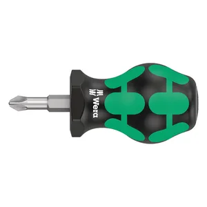 Wera Wera Stubby screwdriver series 355 PZ2 for Pozidriv screws