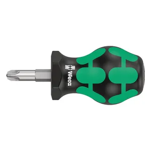 Wera Wera Stubby screwdriver series 355 PZ3 for Pozidriv screws