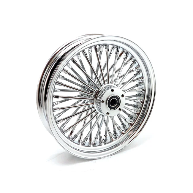 MCS Radial 48 fat spoke rear wheel 3.50 x 16 chrome - 597893