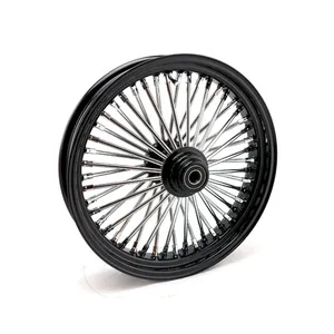 MCS MCS radial 48 fat spoke front wheel 3.50 x 18 SF black