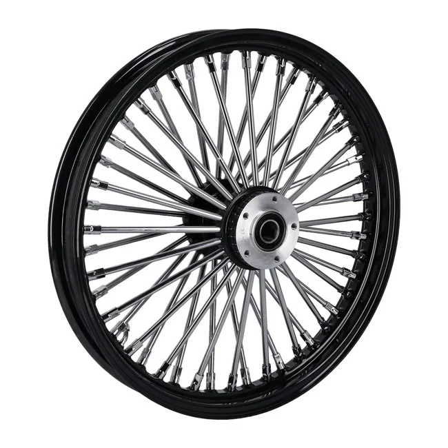 MCS Radial 48 fat spoke front wheel 2.15 x 19 SF black - 597910