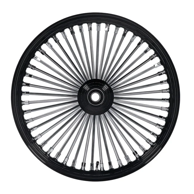 MCS Radial 48 fat spoke front wheel 2.15 x 19 SF black - 597910