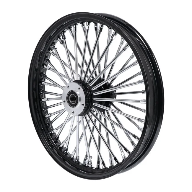 MCS Radial 48 fat spoke front wheel 2.15 x 19 SF black - 597910