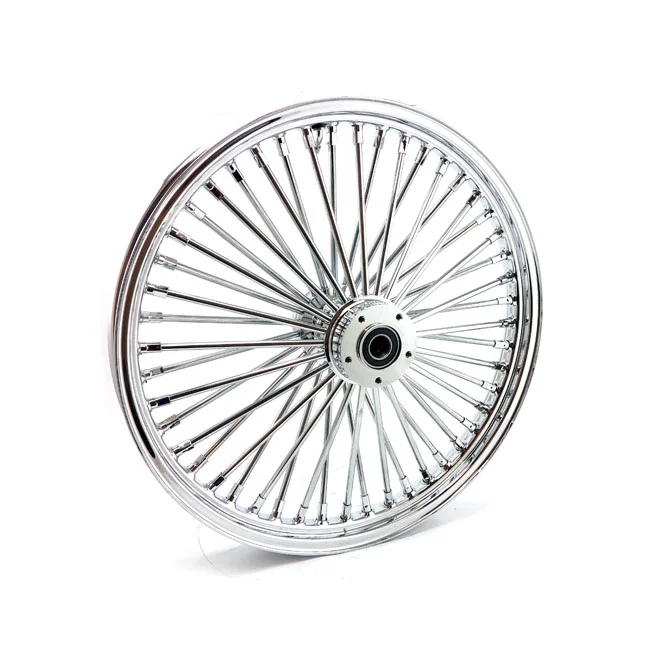 MCS Radial 48 fat spoke front wheel 2.15 x 21 DF chrome - 597911