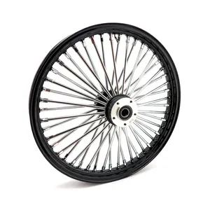 MCS MCS radial 48 fat spoke front wheel 2.15 x 21 DF black