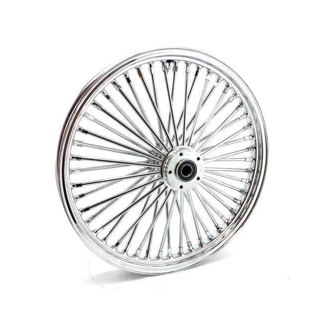 MCS Radial 48 fat spoke front wheel 2.15 x 21 SF chrome - 597913