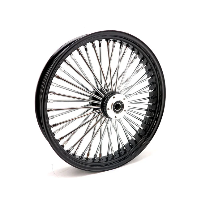 MCS Radial 48 fat spoke front wheel 3.50 x 21 DF black - 597916