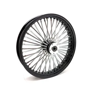 MCS MCS radial 48 fat spoke front wheel 3.50 x 21 DF black