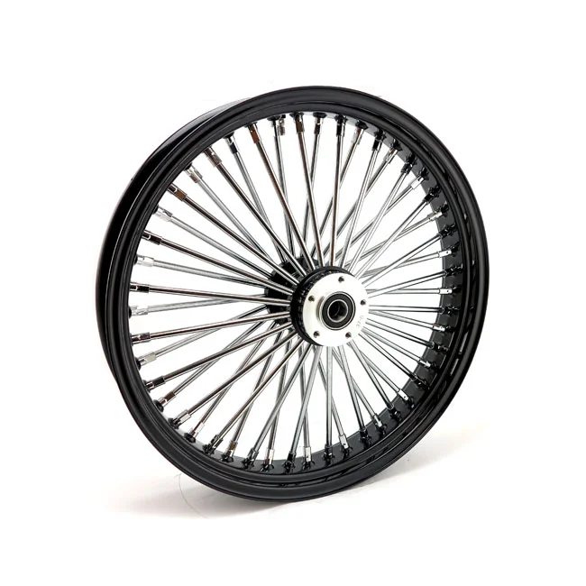 MCS Radial 48 fat spoke front wheel 3.50 x 21 SF black - 597917