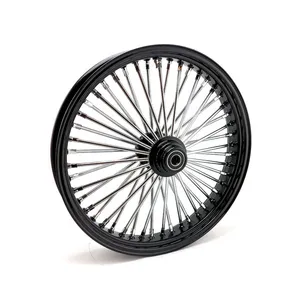 MCS MCS radial 48 fat spoke front wheel 3.50 x 21 SF black