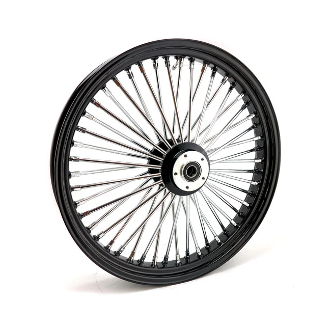 MCS Radial 48 fat spoke front wheel 3.50 x 23 SF black - 597919