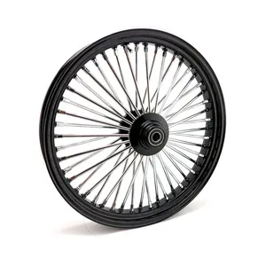 MCS MCS radial 48 fat spoke front wheel 3.50 x 23 SF black