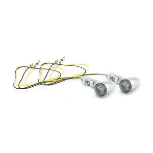 MCS PB2 LED turn signals chrome, smoke lens