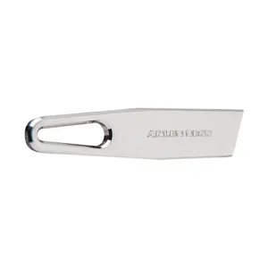 Arlen Ness Arlen Ness, bagger kickstand tab extension. Chrome