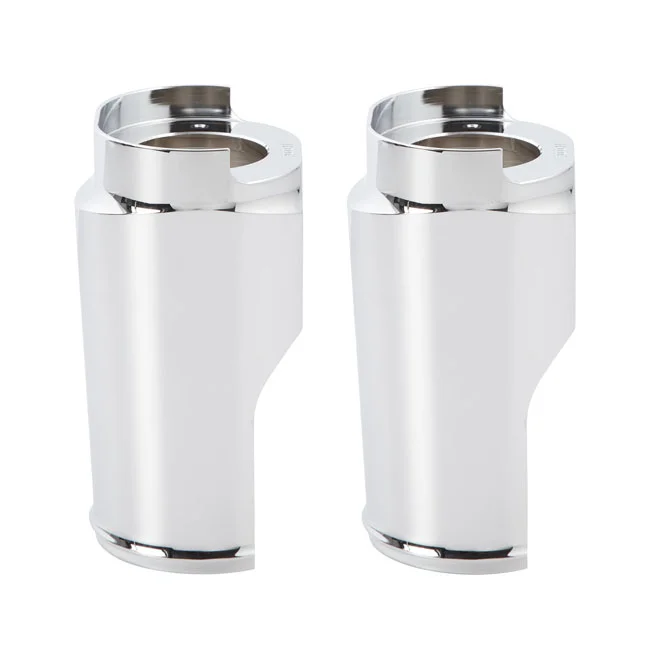 Arlen Ness Ness, Smooth fork boots for fat wheels. Chrome