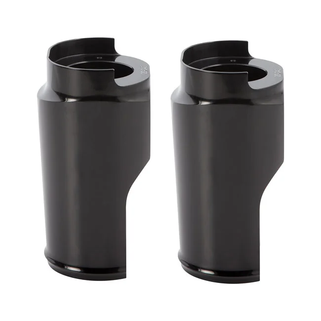 Arlen Ness Ness, Smooth fork boots for fat wheels. Black