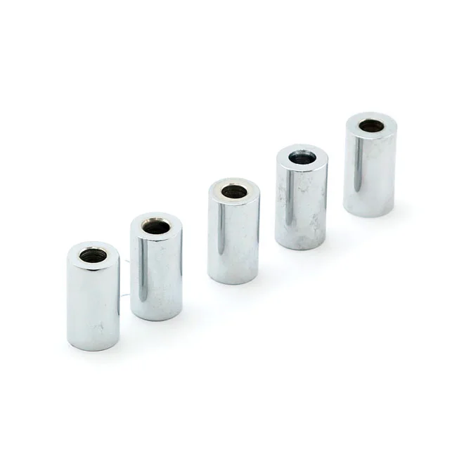 Colony 1/4 x 1-1/4 chrome spacers