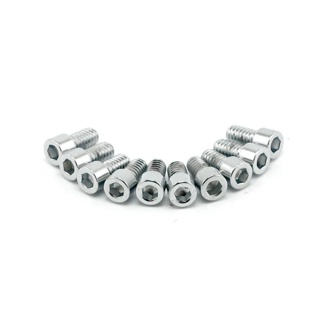 Colony 1/2-20 x 2-1/2 allen bolts polished chrome