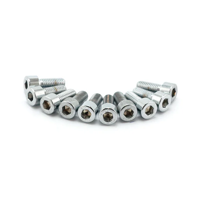 Colony 8mm x 30mm allen bolts polished chrome