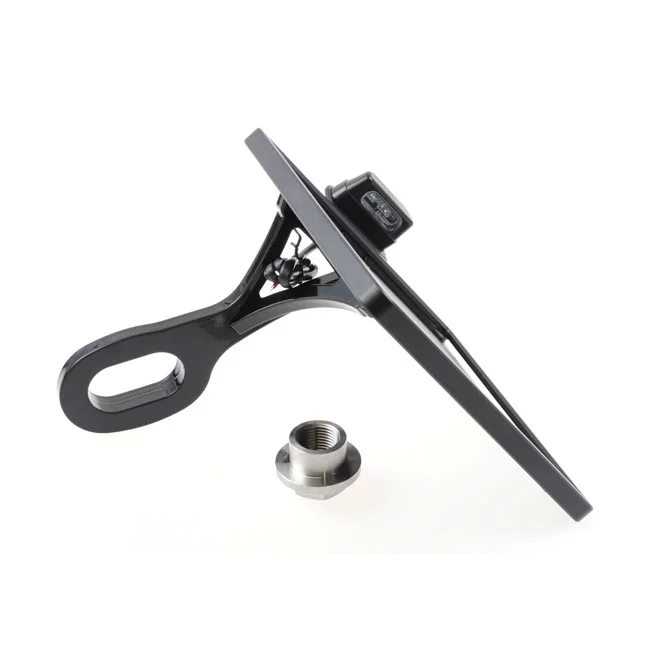 Cult-Werk Side mount license plate bracket, black. Germany