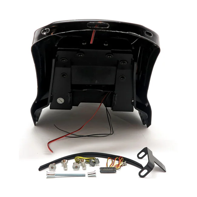 Cult-Werk Softail wide fender kit ''Racing''. 2-up seat