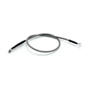 Goodridge Goodridge brake line upper front, stainless clear coated