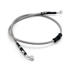 Goodridge Goodridge brake line upper front, stainless clear coated