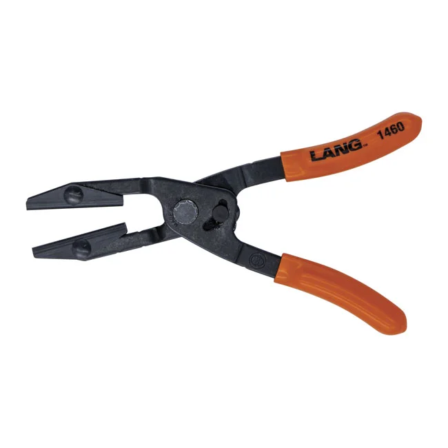 Lang Tools Tools, angled hose pinch-off pliers. Small