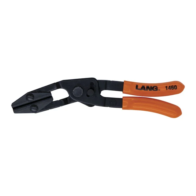 Lang Tools Tools, angled hose pinch-off pliers. Small