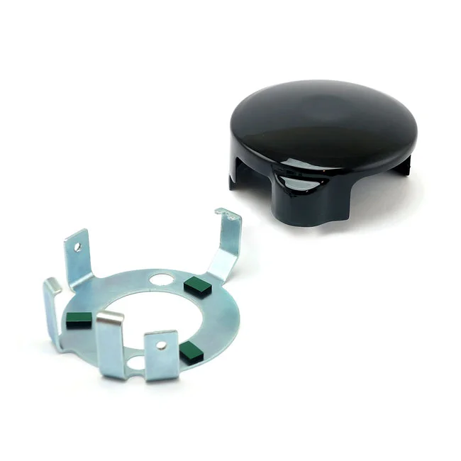 MCS M8 starter motor end cover kit, black - 599192