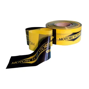 MCS Motorcycle storehouse, barrier tape black/yellow