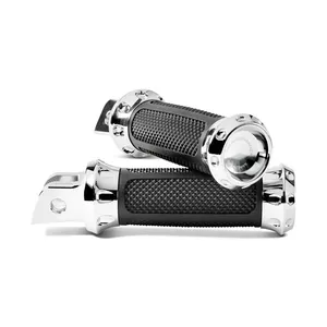 Performance Machine Performance Machine, Overdrive rider foot pegs. Chrome