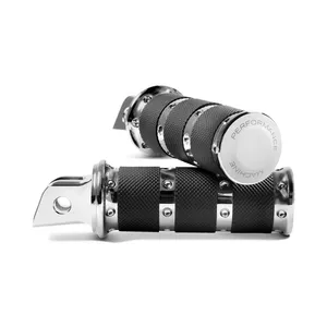 Performance Machine Performance Machine, XLS rider foot pegs. Chrome