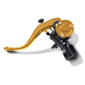 Performance Machine PM, Radial 11/16" hydraulic clutch master cylinder, gold Ops