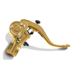 Performance Machine PM, Radial 9/16" hydraulic brake master cylinder, gold Ops