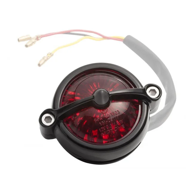 Motone Bel Air LED taillight. Black, no bracket. ECE